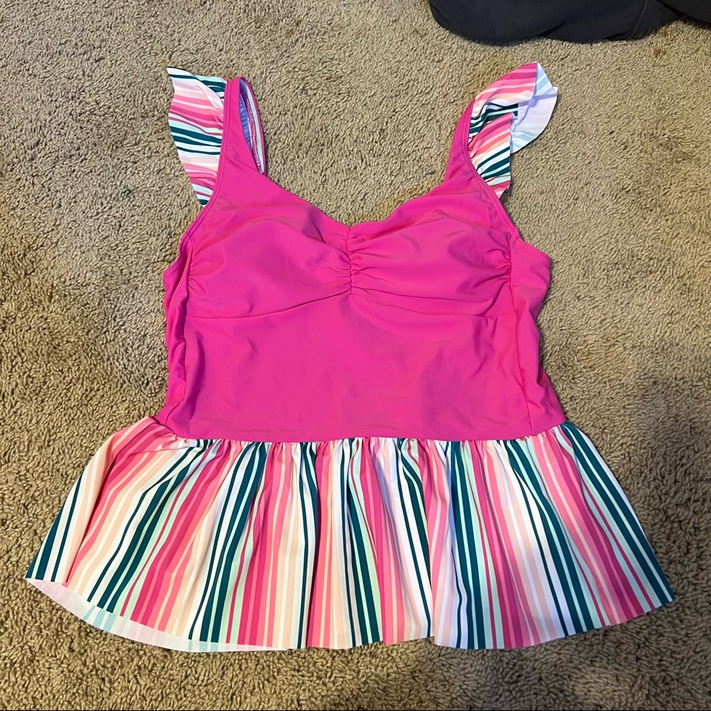 NWT Matilda Jane Sunrise Swim set ruffle top and bottoms - Picture 2 of 10
